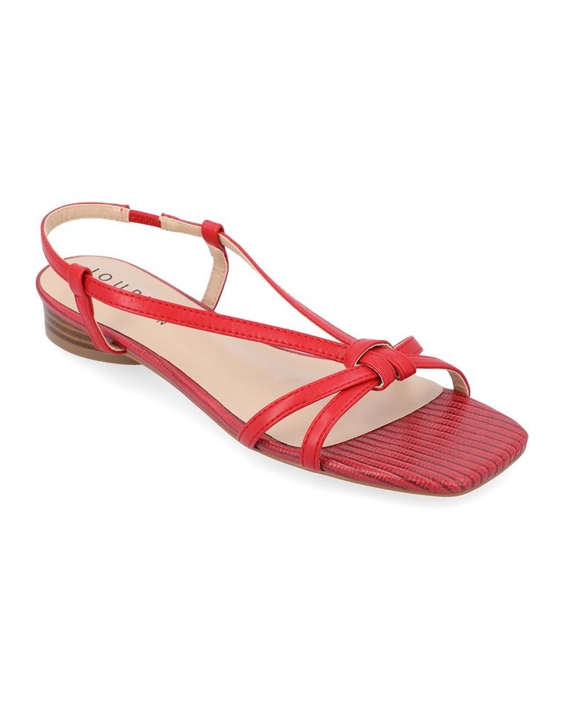 Women's Bridget Sandals Red $45.89 Shoes