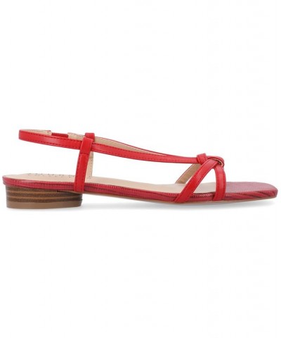 Women's Bridget Sandals Red $45.89 Shoes