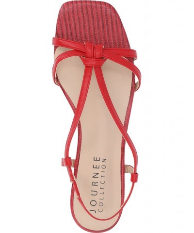 Women's Bridget Sandals Red $45.89 Shoes