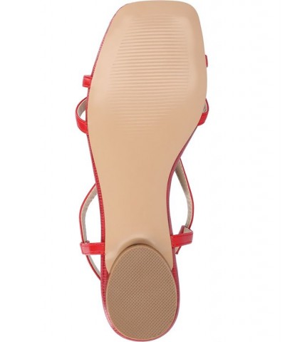 Women's Bridget Sandals Red $45.89 Shoes