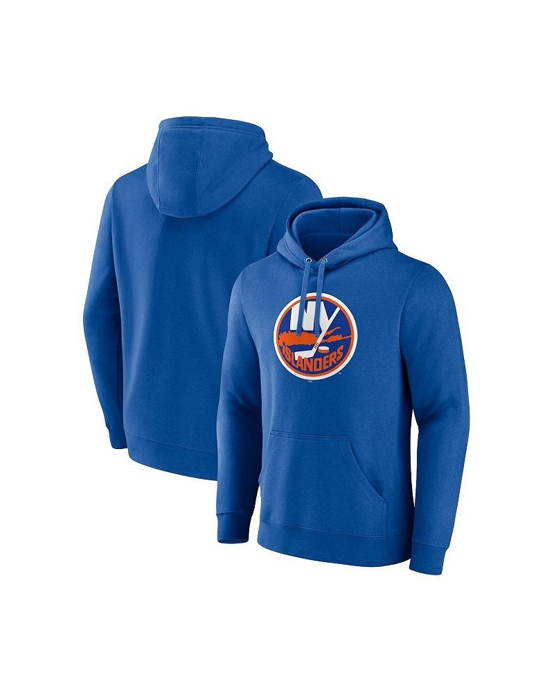 Men's Branded Royal New York Islanders Primary Logo Pullover Hoodie $23.78 Sweatshirt