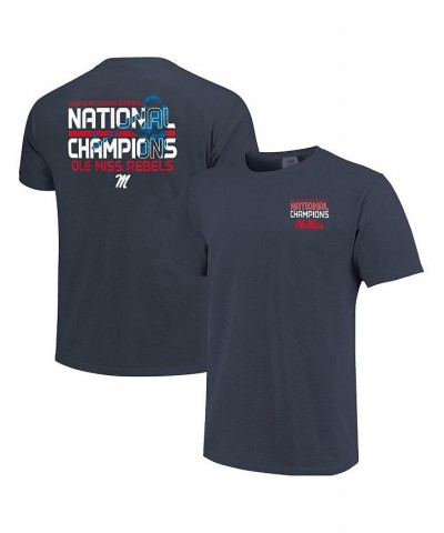 Men's Navy Ole Miss Rebels 2022 NCAA Men's Baseball College World Series Champions Batter T-shirt $16.40 T-Shirts