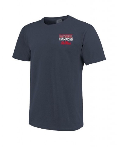 Men's Navy Ole Miss Rebels 2022 NCAA Men's Baseball College World Series Champions Batter T-shirt $16.40 T-Shirts