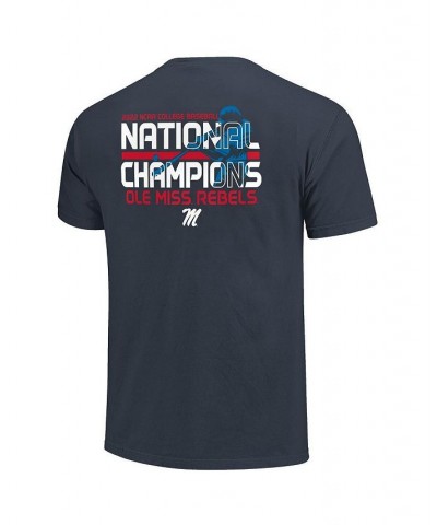 Men's Navy Ole Miss Rebels 2022 NCAA Men's Baseball College World Series Champions Batter T-shirt $16.40 T-Shirts