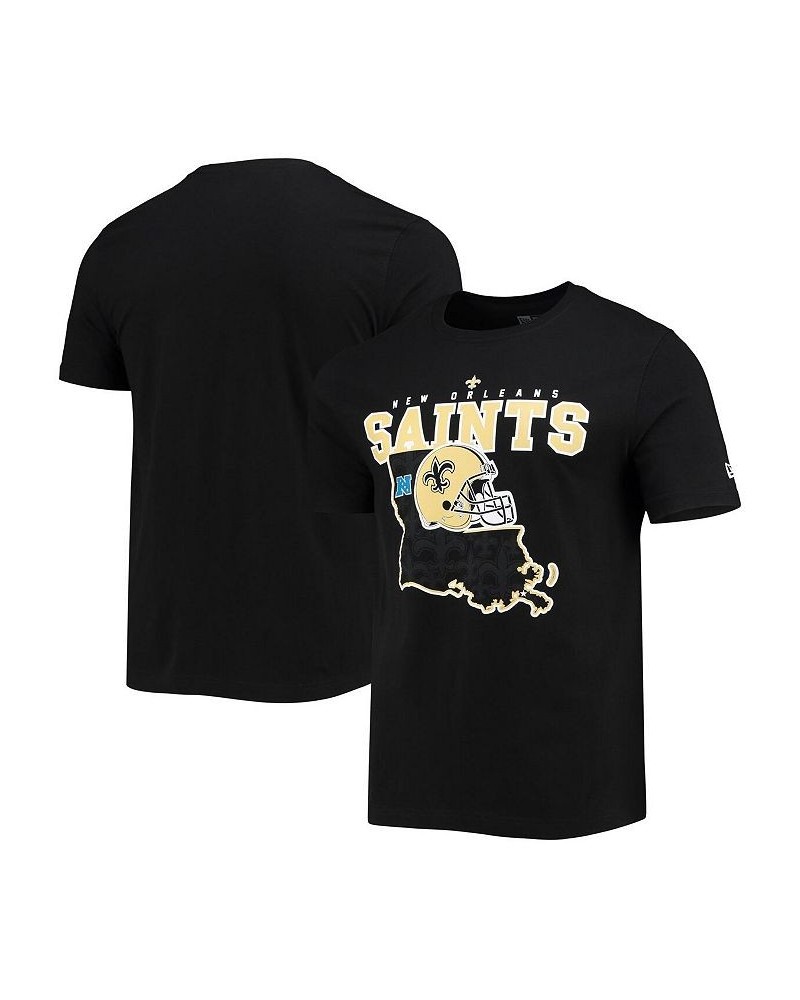 Men's Black New Orleans Saints Local Pack T-shirt $20.13 T-Shirts