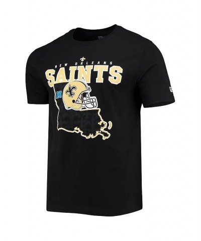 Men's Black New Orleans Saints Local Pack T-shirt $20.13 T-Shirts