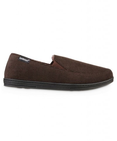 Men's Mini Box Cord Luke Moccasin Slippers Brown $12.74 Shoes