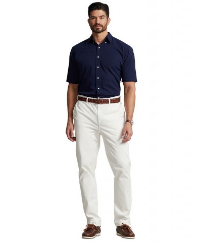 Men's Big & Tall Seersucker Shirt Blue $64.80 Shirts