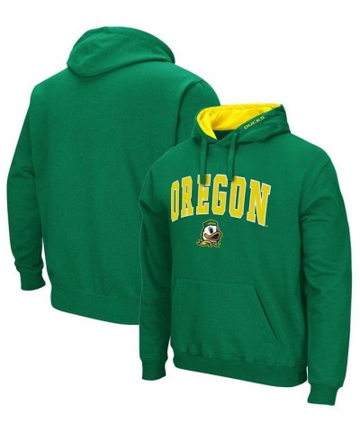 Men's Green Oregon Ducks Arch Logo 3.0 Pullover Hoodie $26.31 Sweatshirt