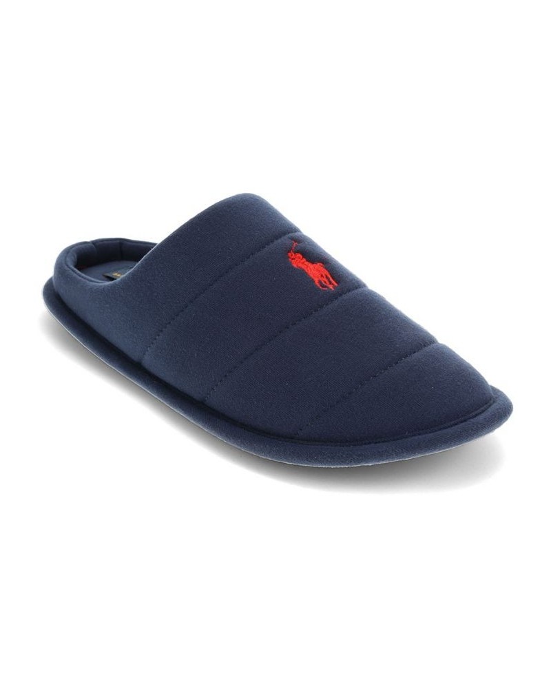 Men's Emery Clog Slipper Blue $31.50 Shoes