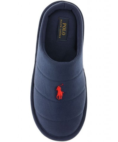 Men's Emery Clog Slipper Blue $31.50 Shoes