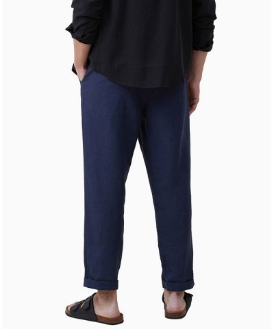 Men's Linen Drawstring Pants PD06 $32.80 Pants