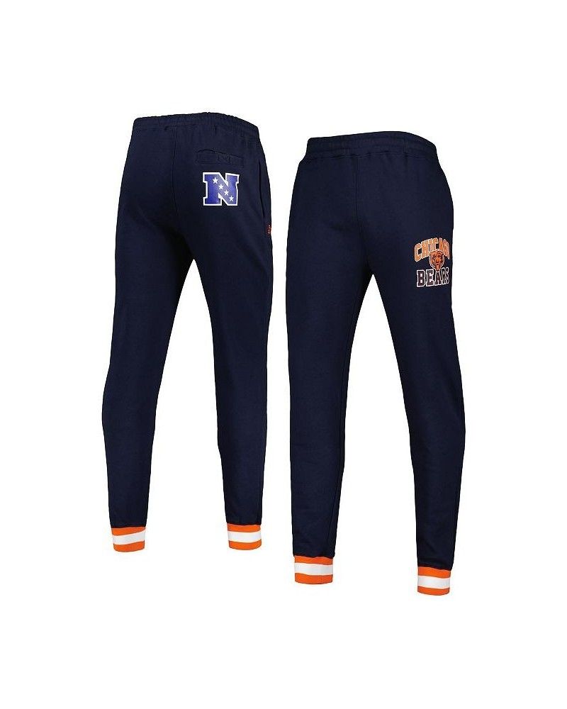 Men's Navy Chicago Bears Blitz Fleece Jogger Pants $38.16 Pants