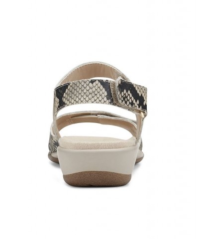 Women's Hartwell Square Toe Casual Flat Sandals Multi $39.16 Shoes