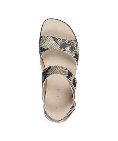 Women's Hartwell Square Toe Casual Flat Sandals Multi $39.16 Shoes