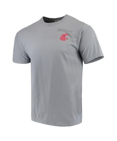 Men's Gray Washington State Cougars Team Comfort Colors Campus Scenery T-shirt $20.16 T-Shirts