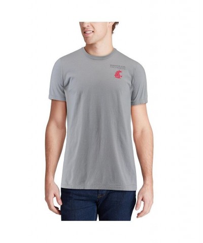 Men's Gray Washington State Cougars Team Comfort Colors Campus Scenery T-shirt $20.16 T-Shirts