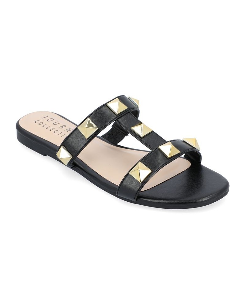 Women's Kendall Studded Sandals PD01 $36.00 Shoes