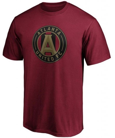 Men's Josef Martinez Red Atlanta United FC Authentic Stack Name and Number T-shirt $17.64 T-Shirts