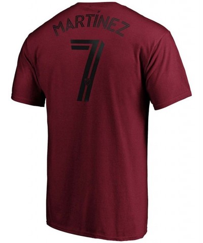 Men's Josef Martinez Red Atlanta United FC Authentic Stack Name and Number T-shirt $17.64 T-Shirts