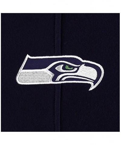 Men's Seattle Seahawks Heather Gray Gridiron Lace-Up Pullover Hoodie $49.20 Sweatshirt