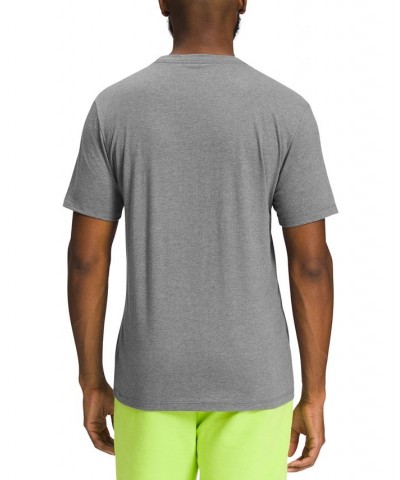 Men's Jumbo Half-Dome Logo T-Shirt Gray $24.00 T-Shirts