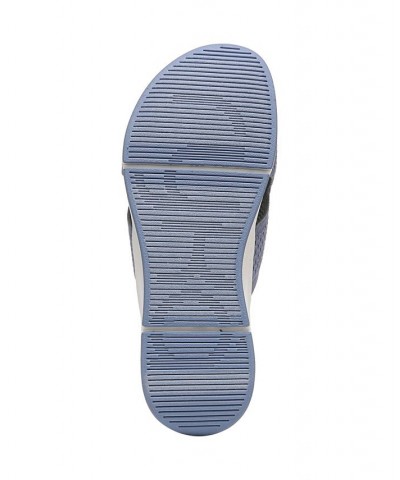 Women's Triumph Slide Sandals Blue $39.60 Shoes