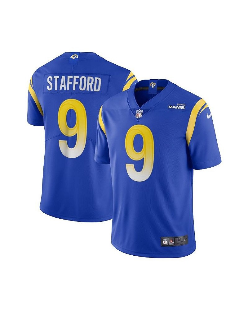 Men's Matthew Stafford Royal Los Angeles Rams Vapor Limited Jersey $52.70 Jersey