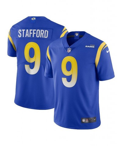 Men's Matthew Stafford Royal Los Angeles Rams Vapor Limited Jersey $52.70 Jersey