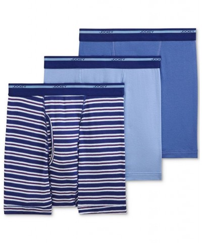 Men’s Classic 3 Pack Cotton Boxer Briefs PD06 $16.62 Underwear