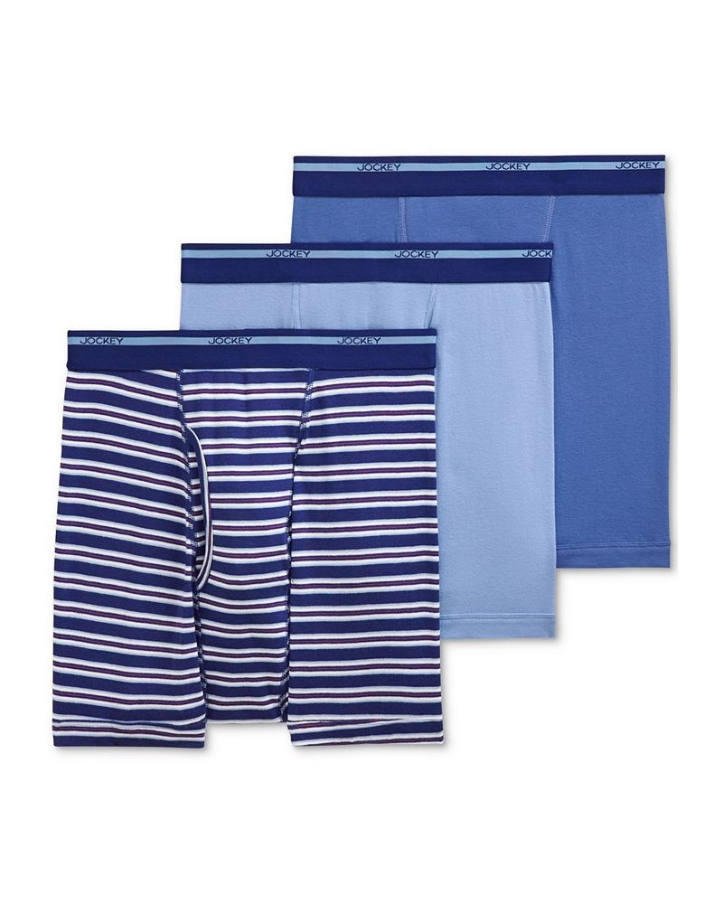 Men’s Classic 3 Pack Cotton Boxer Briefs PD06 $16.62 Underwear