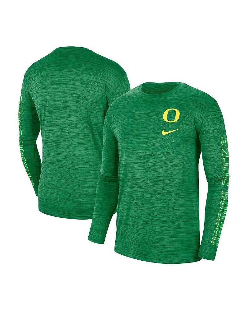 Men's Green Oregon Ducks Velocity Legend Team Performance Long Sleeve T-shirt $20.50 T-Shirts