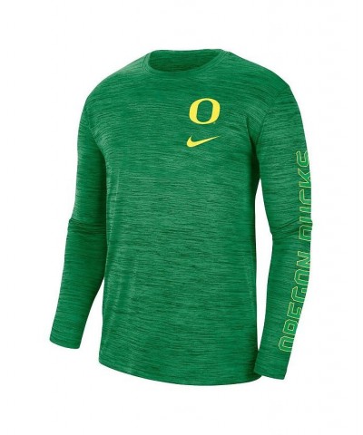 Men's Green Oregon Ducks Velocity Legend Team Performance Long Sleeve T-shirt $20.50 T-Shirts