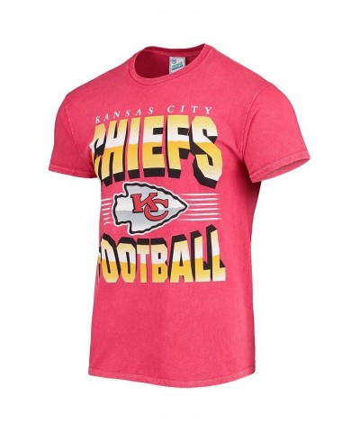 Men's '47 Red Kansas City Chiefs Rocker Vintage-Inspired Tubular T-shirt $24.00 T-Shirts