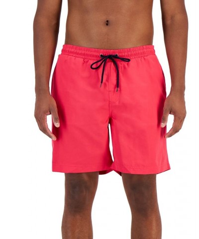 Men's Quick-Dry Performance Solid 7" Swim Trunks PD08 $13.74 Swimsuits