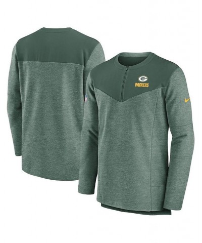 Men's Green Green Bay Packers Sideline Lockup Performance Quarter-zip Jacket $46.55 Jackets