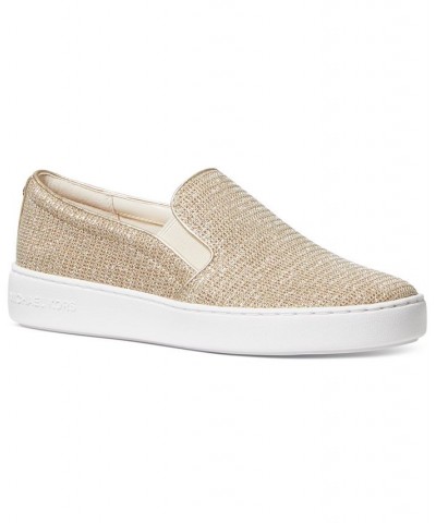 Women's Keaton Slip-On Sneakers Gold $34.88 Shoes