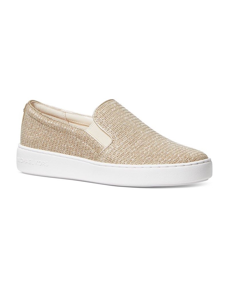 Women's Keaton Slip-On Sneakers Gold $34.88 Shoes