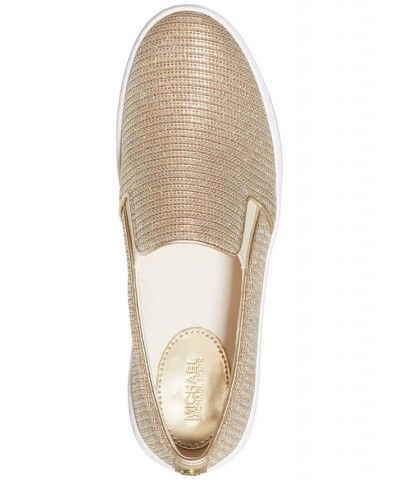 Women's Keaton Slip-On Sneakers Gold $34.88 Shoes