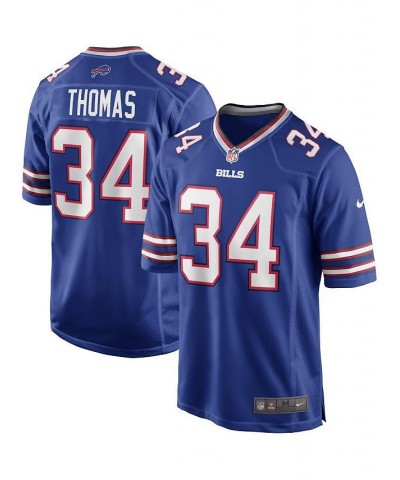 Men's Thurman Thomas Royal Buffalo Bills Game Retired Player Jersey $49.00 Jersey