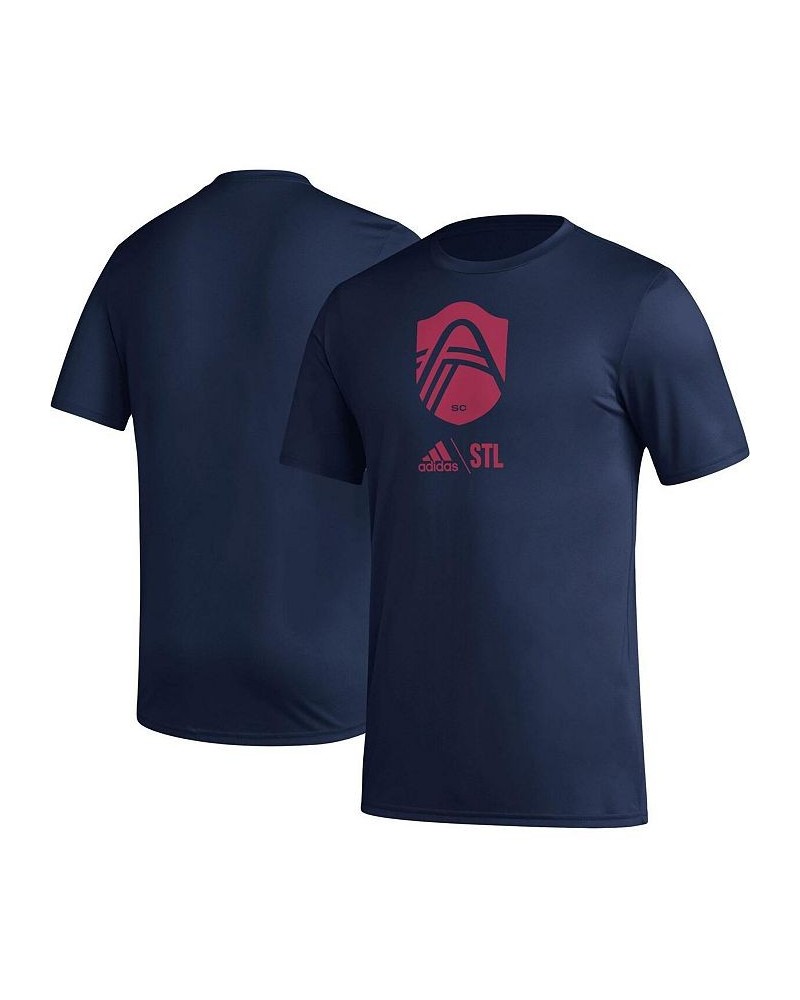 Men's Navy St. Louis City SC Icon T-shirt $25.19 T-Shirts