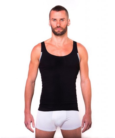 Borderless Tank- 2 Pack Black $26.32 Undershirt