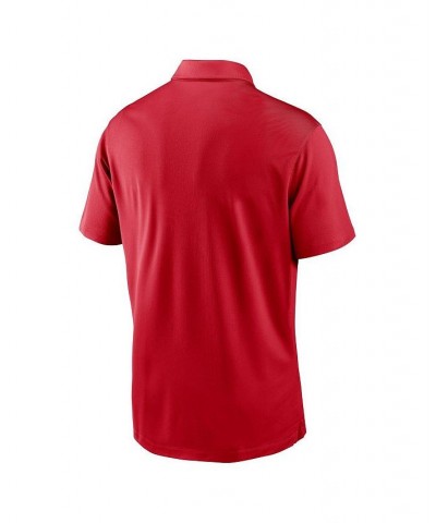 Men's Red St. Louis Cardinals Diamond Icon Franchise Performance Polo Shirt $28.60 Polo Shirts