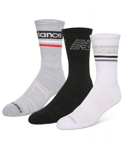 Men's 3-Pk. Crew Socks Multi $9.38 Socks