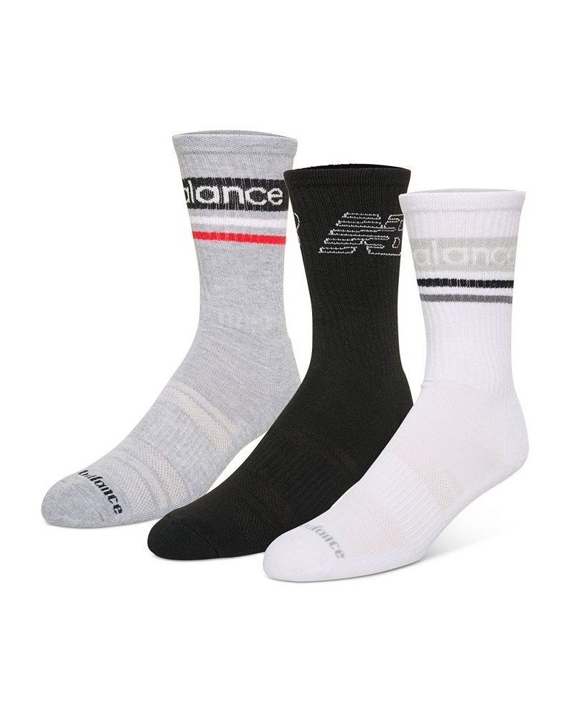 Men's 3-Pk. Crew Socks Multi $9.38 Socks