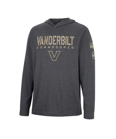 Men's Charcoal Vanderbilt Commodores Team OHT Military-Inspired Appreciation Hoodie Long Sleeve T-shirt $32.44 T-Shirts