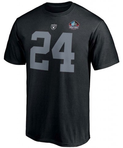 Men's Charles Woodson Black Las Vegas Raiders NFL Hall of Fame Class of 2021 Name and Number T-shirt $19.03 T-Shirts