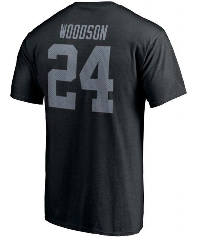 Men's Charles Woodson Black Las Vegas Raiders NFL Hall of Fame Class of 2021 Name and Number T-shirt $19.03 T-Shirts