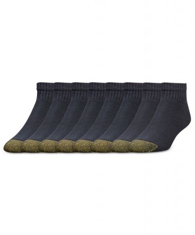 Men's 8-Pack Athletic Quarter Socks Black $12.53 Socks