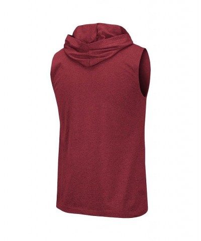 Men's Heathered Garnet Florida State Seminoles Varsity Hoodie Tank Top $17.20 T-Shirts